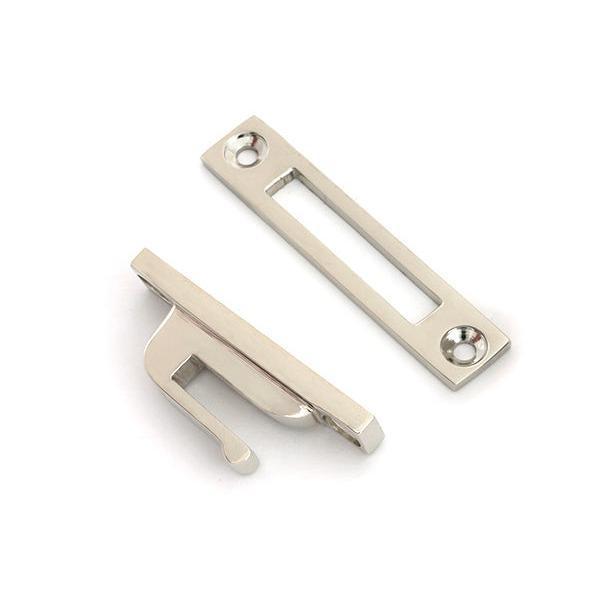 Polished Nickel Locking Brompton Fastener – RH - Locking Fasteners - From The Anvil - Yester Home