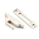 Polished Nickel Locking Hinton Fastener | From The Anvil - Locking Fasteners - From The Anvil - Yester Home