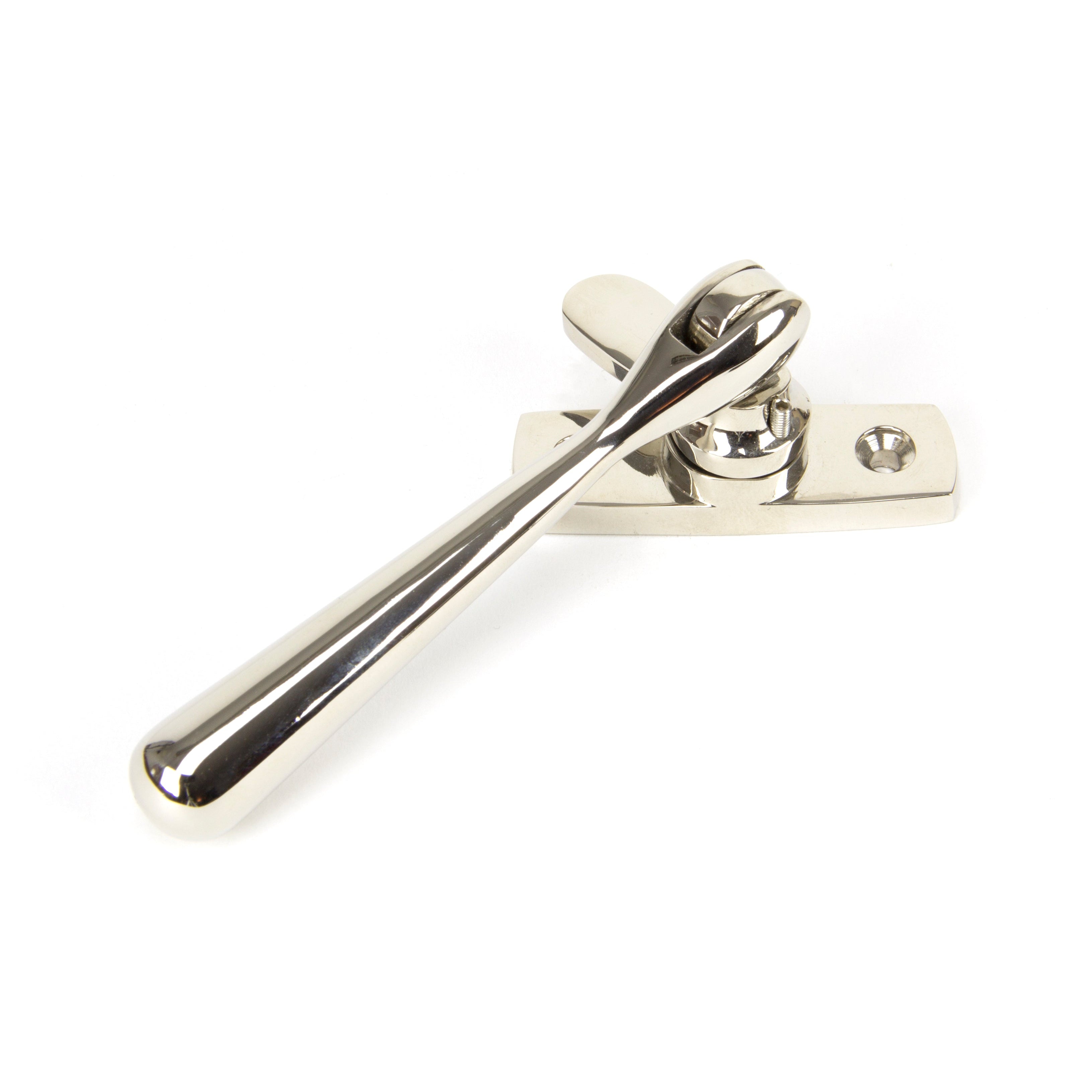 Polished Nickel Locking Newbury Fastener | From The Anvil-Locking Fasteners-Yester Home