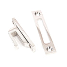 Polished Nickel Locking Reeded Fastener | From The Anvil - Locking Fasteners - From The Anvil - Yester Home