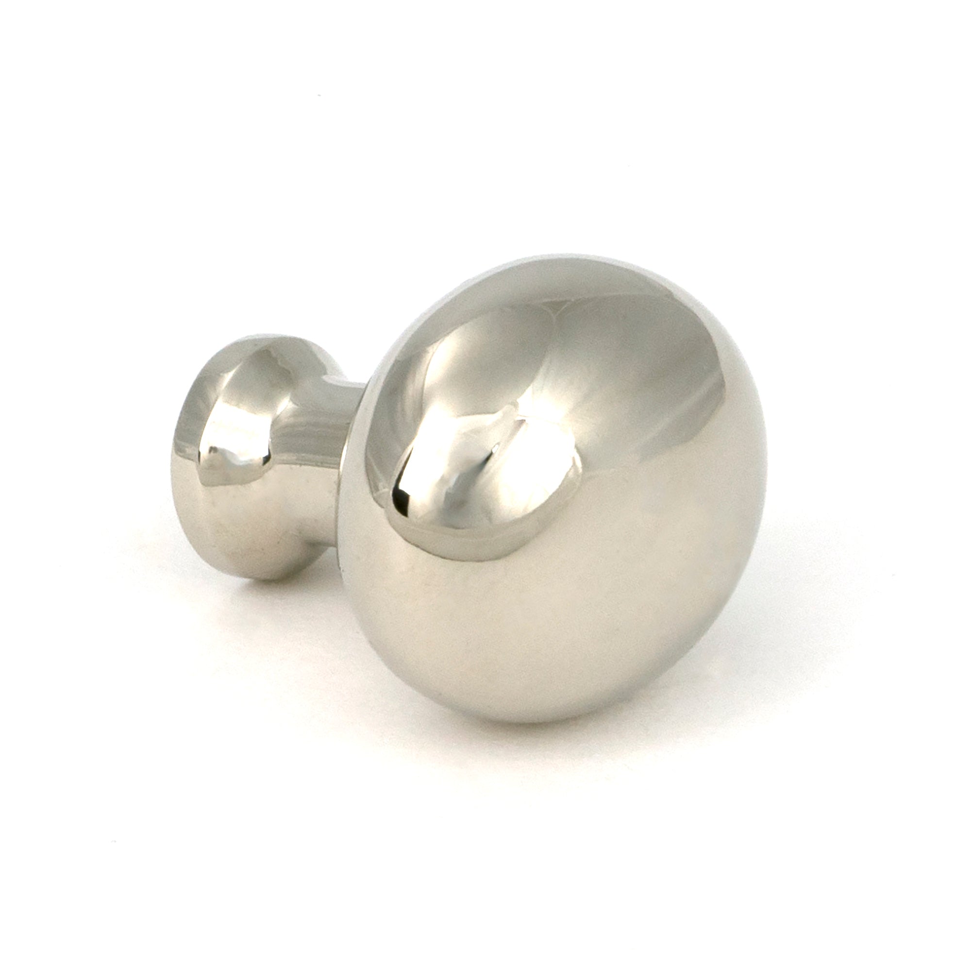 Polished Nickel Moore Cabinet Knob - 25mm - Cabinet Knobs - From The Anvil - Yester Home