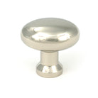 Polished Nickel Moore Cabinet Knob - 38mm - Cabinet Knobs - From The Anvil - Yester Home