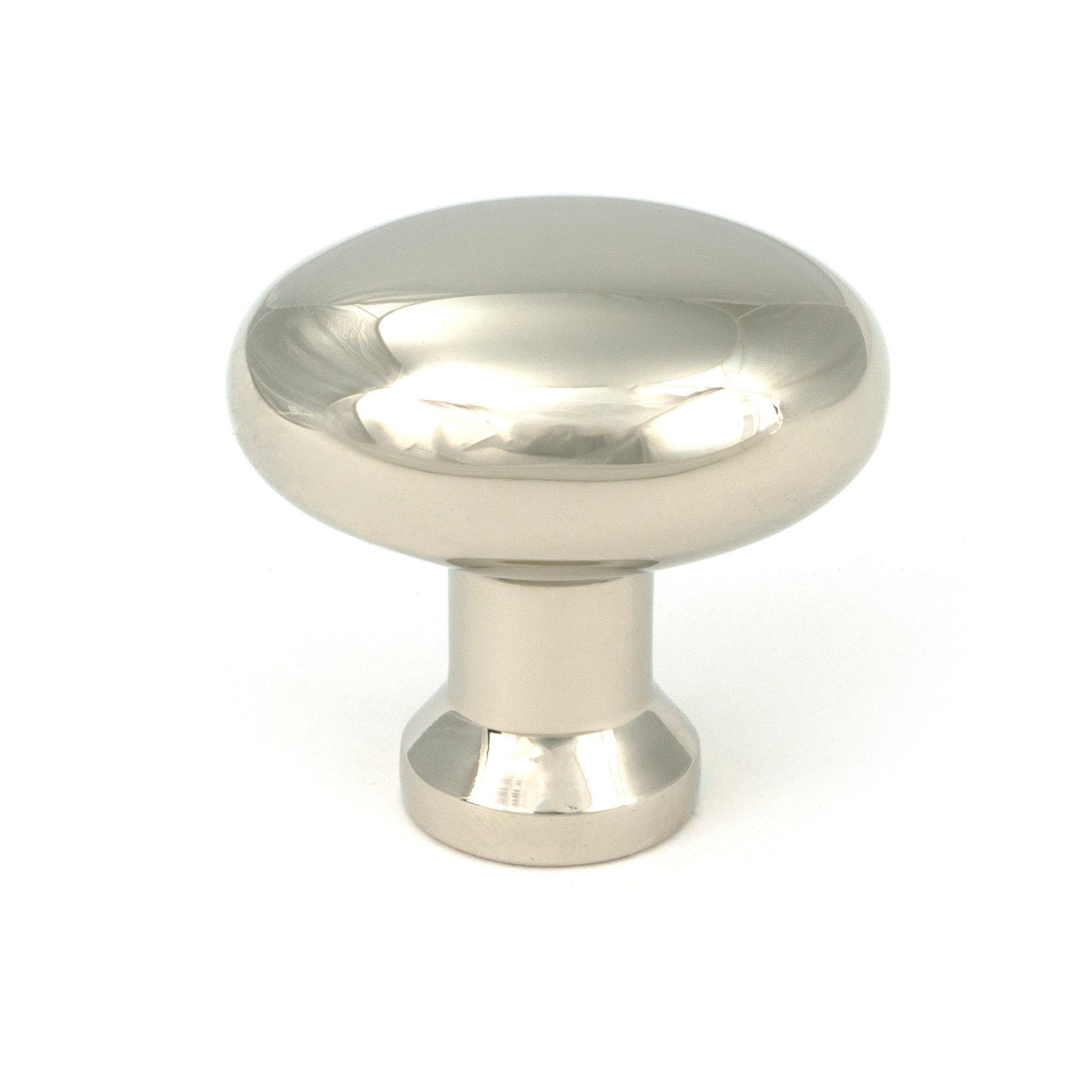 Polished Nickel Moore Cabinet Knob - 38mm - Cabinet Knobs - From The Anvil - Yester Home