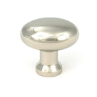 Polished Nickel Moore Cabinet Knob - 38mm - Cabinet Knobs - From The Anvil - Yester Home