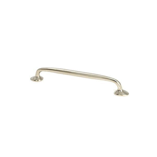 Polished Nickel Moore Pull Handle - Medium - Pull Handles - From The Anvil - Yester Home
