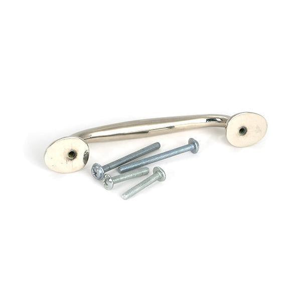 Polished Nickel Moore Pull Handle - Small - Pull Handles - From The Anvil - Yester Home