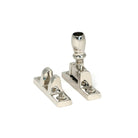 Polished Nickel Mushroom Brighton Fastener - Narrow (Square) | From The Anvil - Brighton Fasteners - From The Anvil - Yester Home