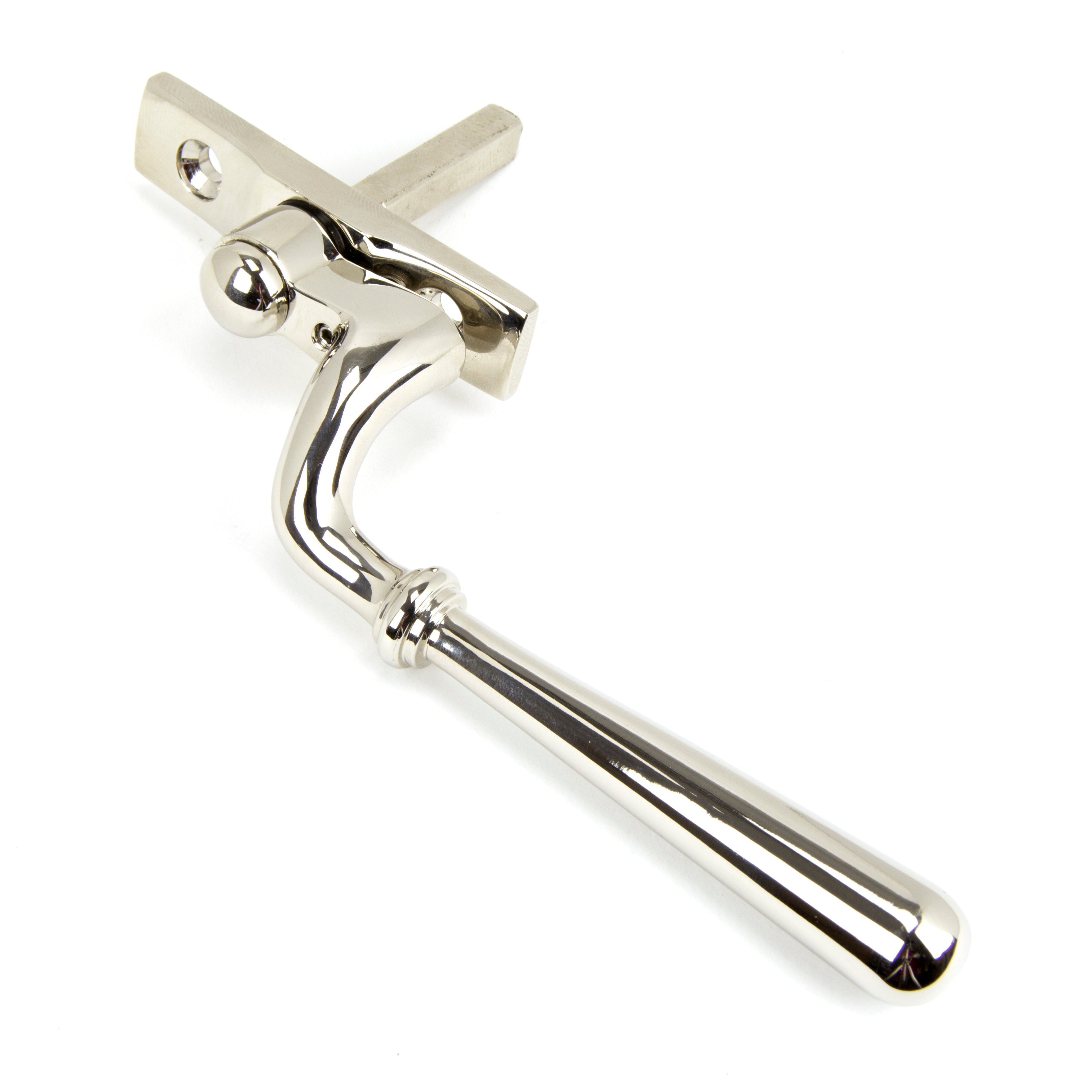 Polished Nickel Newbury Espag - LH | From The Anvil-Espag. Fasteners-Yester Home