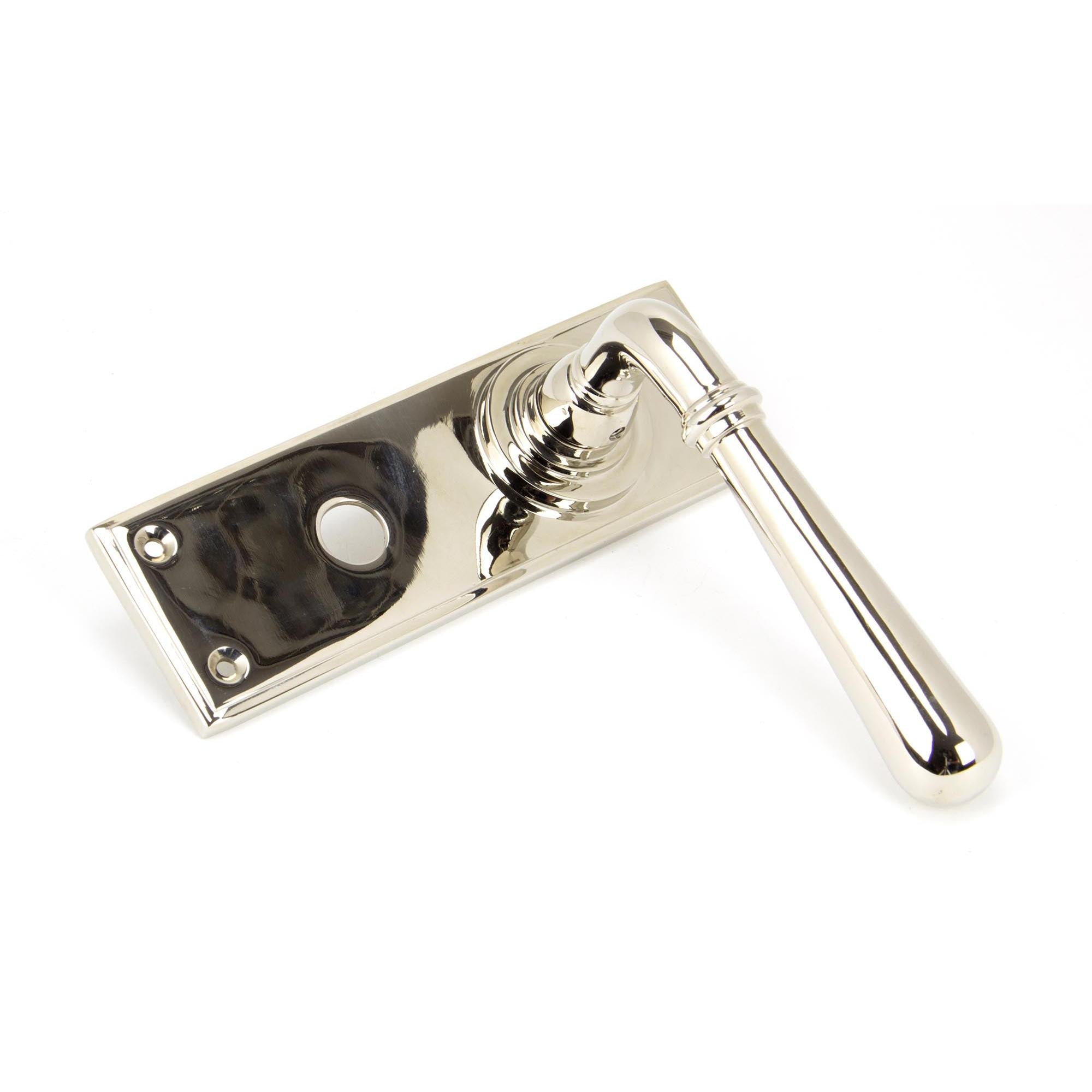 Polished Nickel Newbury Lever Bathroom Set | From The Anvil - Lever Bathroom - From The Anvil - Yester Home