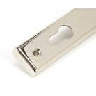 Polished Nickel Newbury Slimline Lever Espag. Lock Set | From The Anvil-Espagnolette-Yester Home
