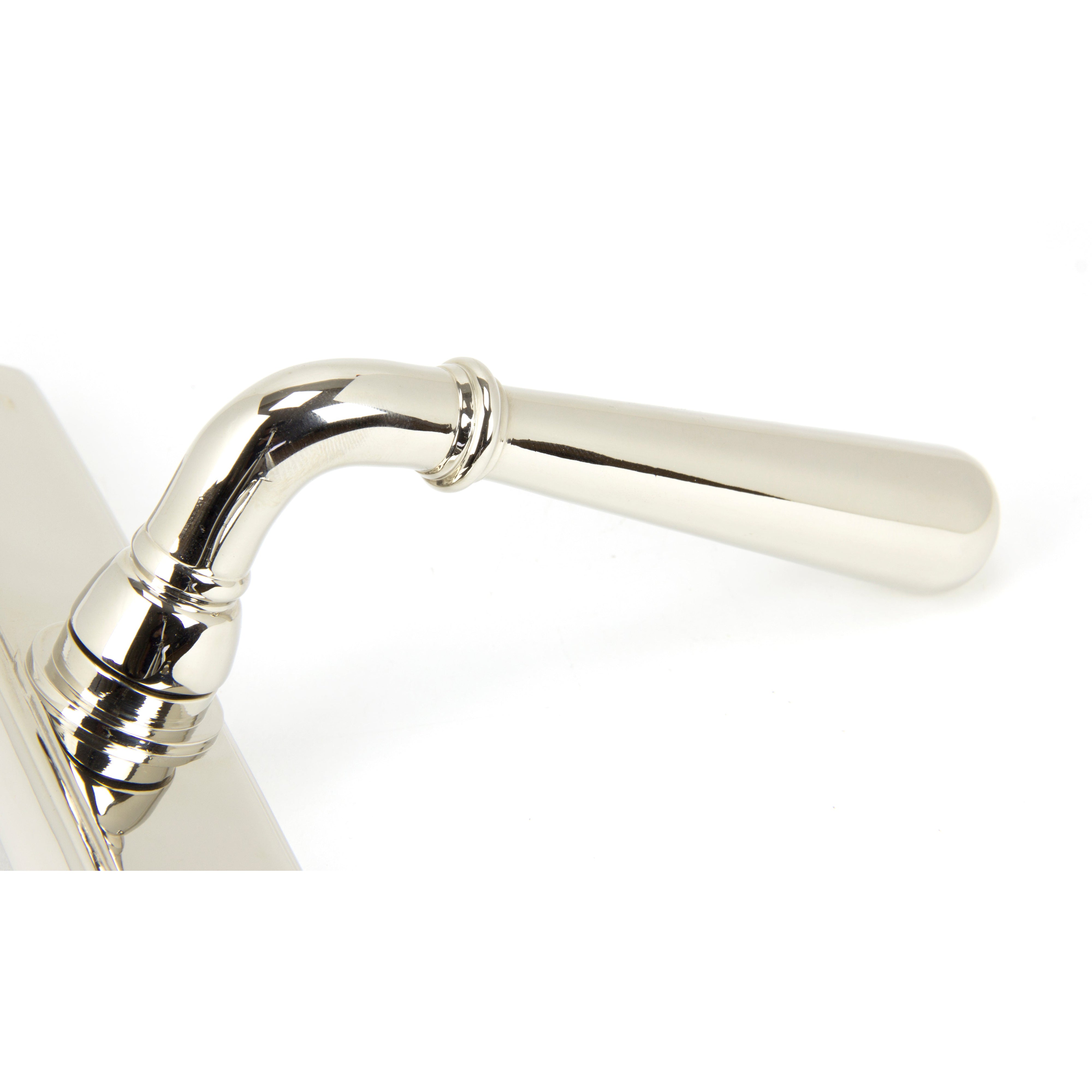 Polished Nickel Newbury Slimline Lever Latch Set | From The Anvil-Espagnolette-Yester Home