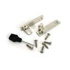 Polished Nickel Night-Vent Locking Art Deco Fastener - Night-Vent Fasteners - From The Anvil - Yester Home