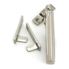 Polished Nickel Night-Vent Locking Art Deco Fastener - Night-Vent Fasteners - From The Anvil - Yester Home