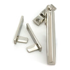 Polished Nickel Night-Vent Locking Art Deco Fastener - Night-Vent Fasteners - From The Anvil - Yester Home