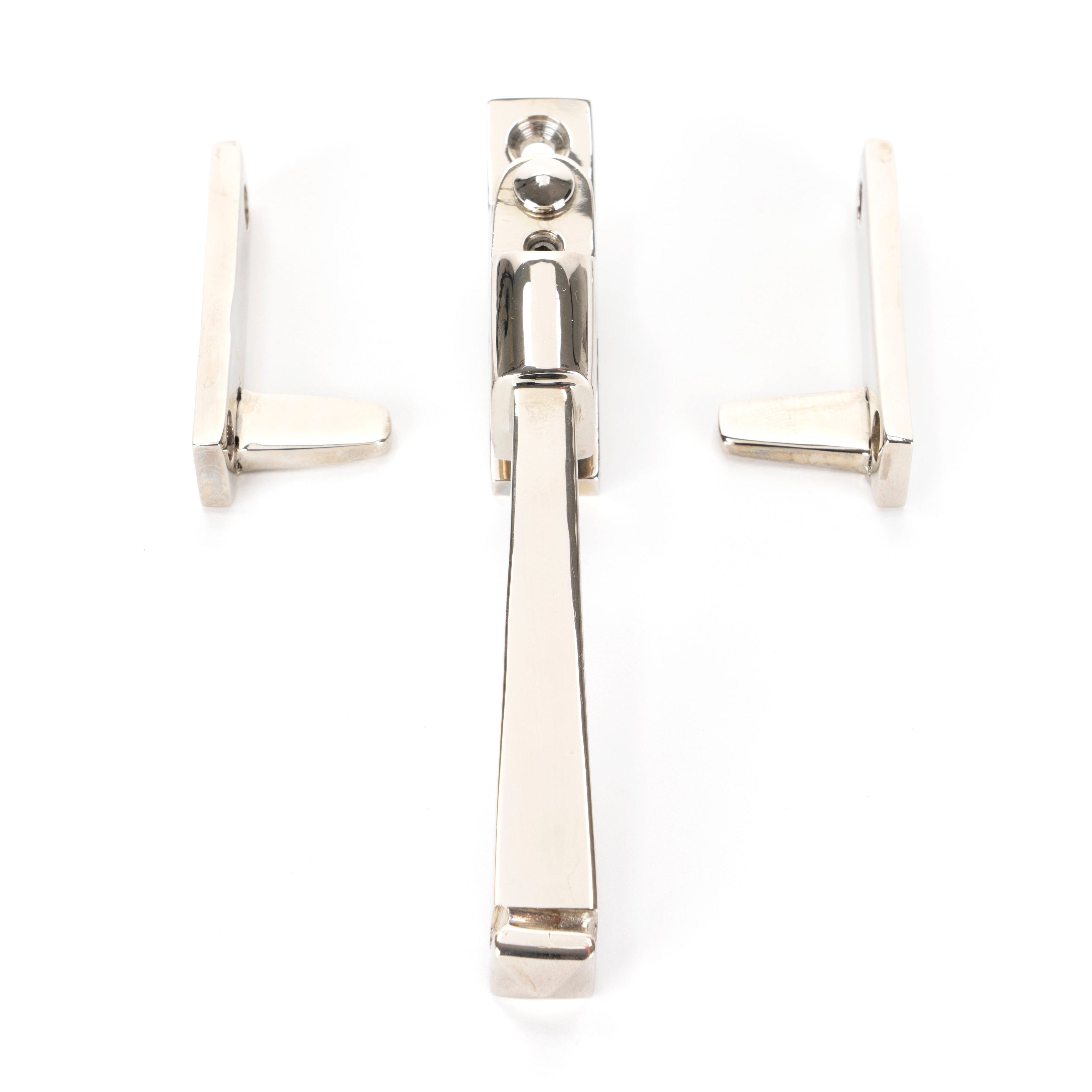 Polished Nickel Night-Vent Locking Avon Fastener | From The Anvil-Night-Vent Fasteners-Yester Home