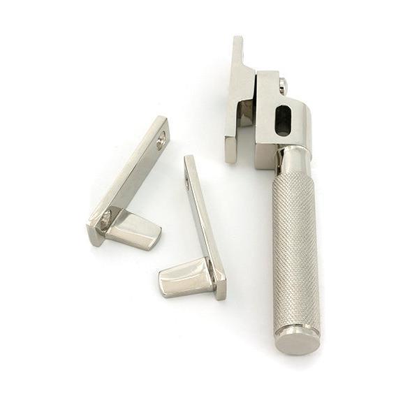 Polished Nickel Night-Vent Locking Brompton Fastener - Night-Vent Fasteners - From The Anvil - Yester Home