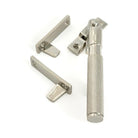 Polished Nickel Night-Vent Locking Brompton Fastener - Night-Vent Fasteners - From The Anvil - Yester Home