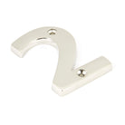 Polished Nickel Numeral 2 | From The Anvil - Numerals - From The Anvil - Yester Home