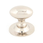 Polished Nickel Oval Cabinet Knob 33mm | From The Anvil-Cabinet Knobs-Yester Home