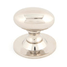 Polished Nickel Oval Cabinet Knob 40mm | From The Anvil-Cabinet Knobs-Yester Home