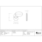 Polished Nickel Oval Escutcheon & Cover | From The Anvil-Escutcheons-Yester Home