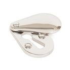 Polished Nickel Plain Escutcheon | From The Anvil - Escutcheons - From The Anvil - Yester Home