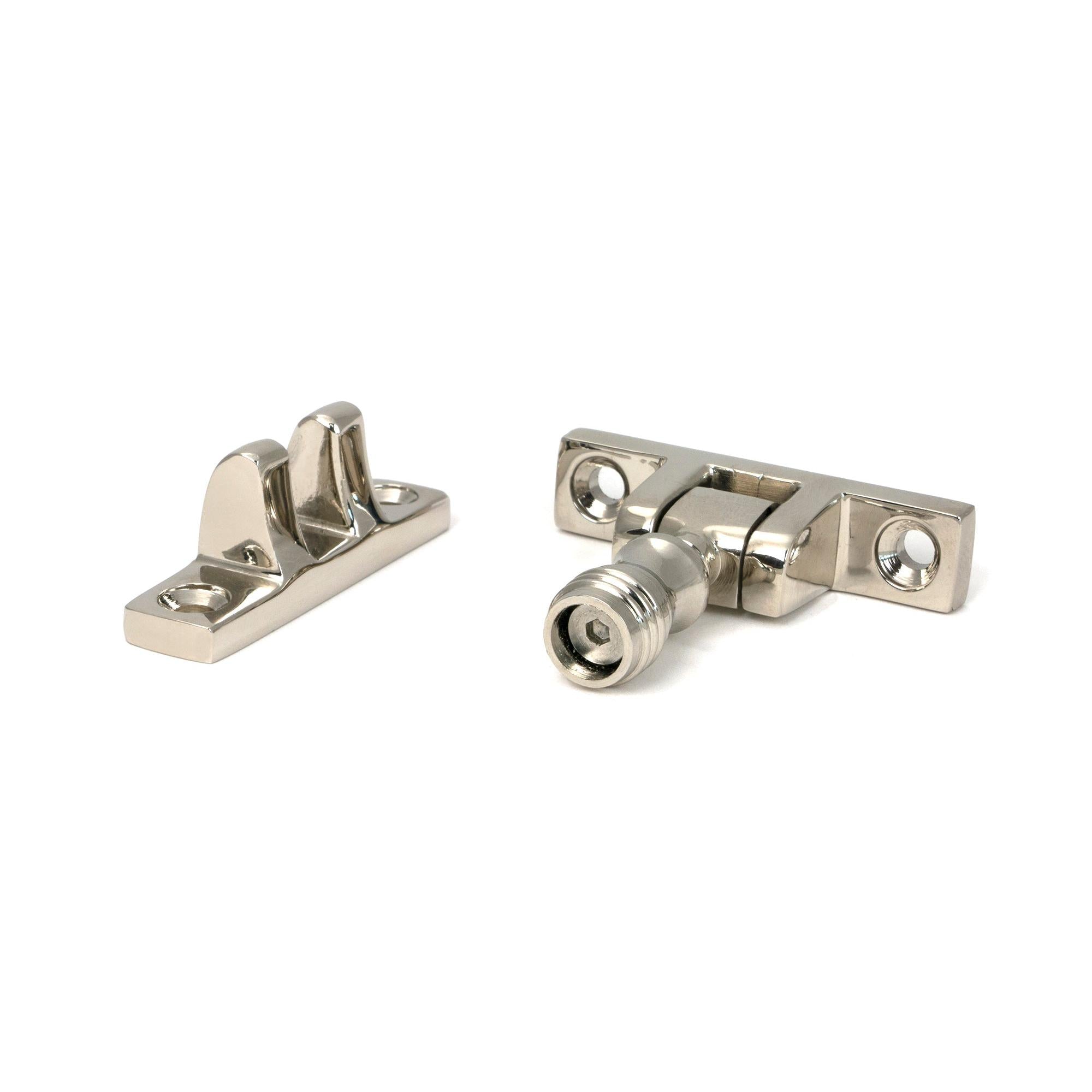 Polished Nickel Prestbury Brighton Fastener - Narrow (Square) | From The Anvil - Brighton Fasteners - From The Anvil - Yester Home
