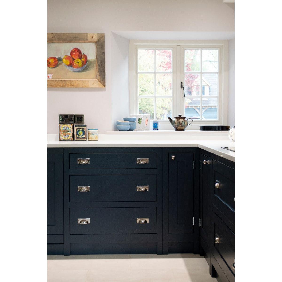 Polished Nickel Prestbury Cabinet Knob 32mm | From The Anvil-Cabinet Knobs-Yester Home
