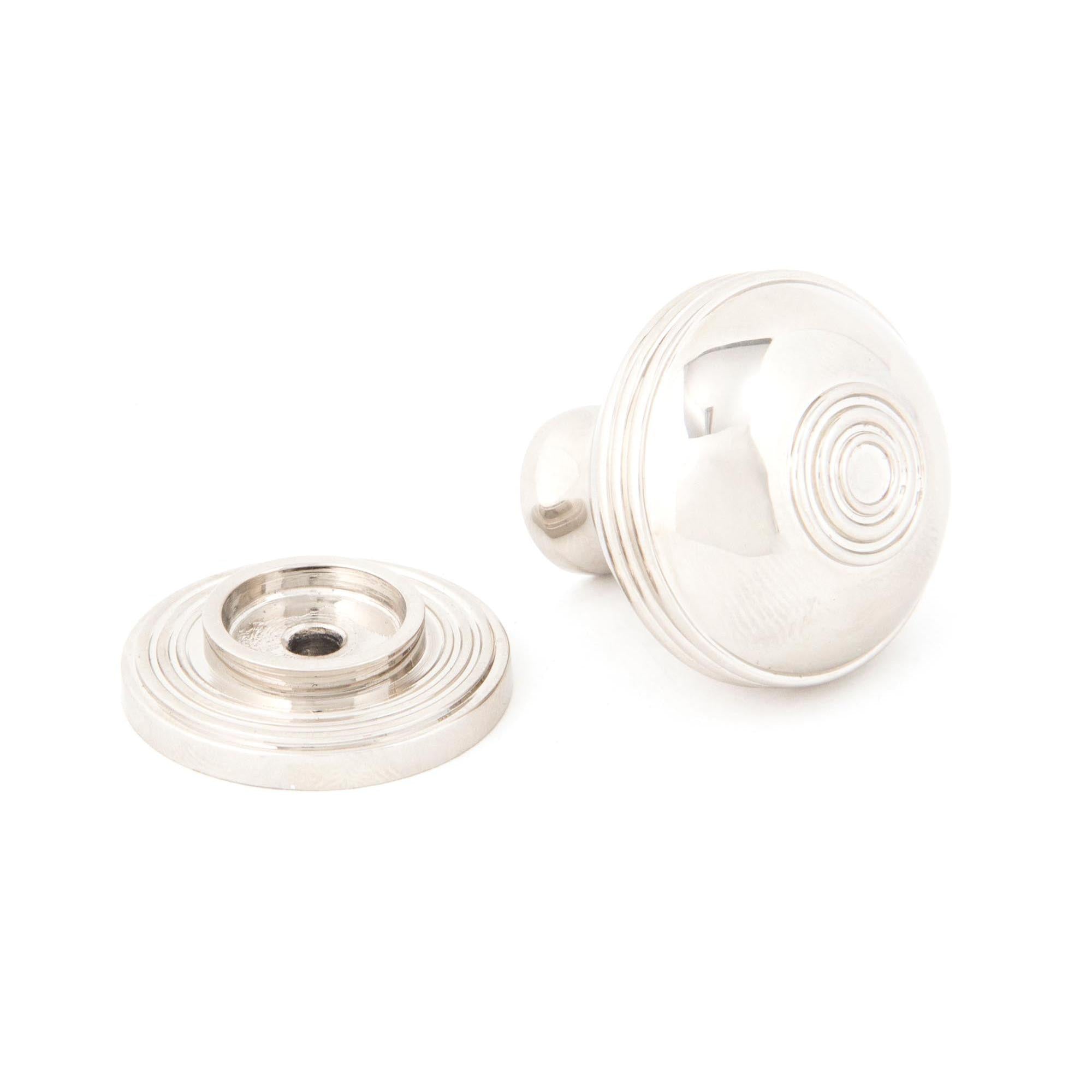 Polished Nickel Prestbury Cabinet Knob 32mm | From The Anvil - Cabinet Knobs - From The Anvil - Yester Home