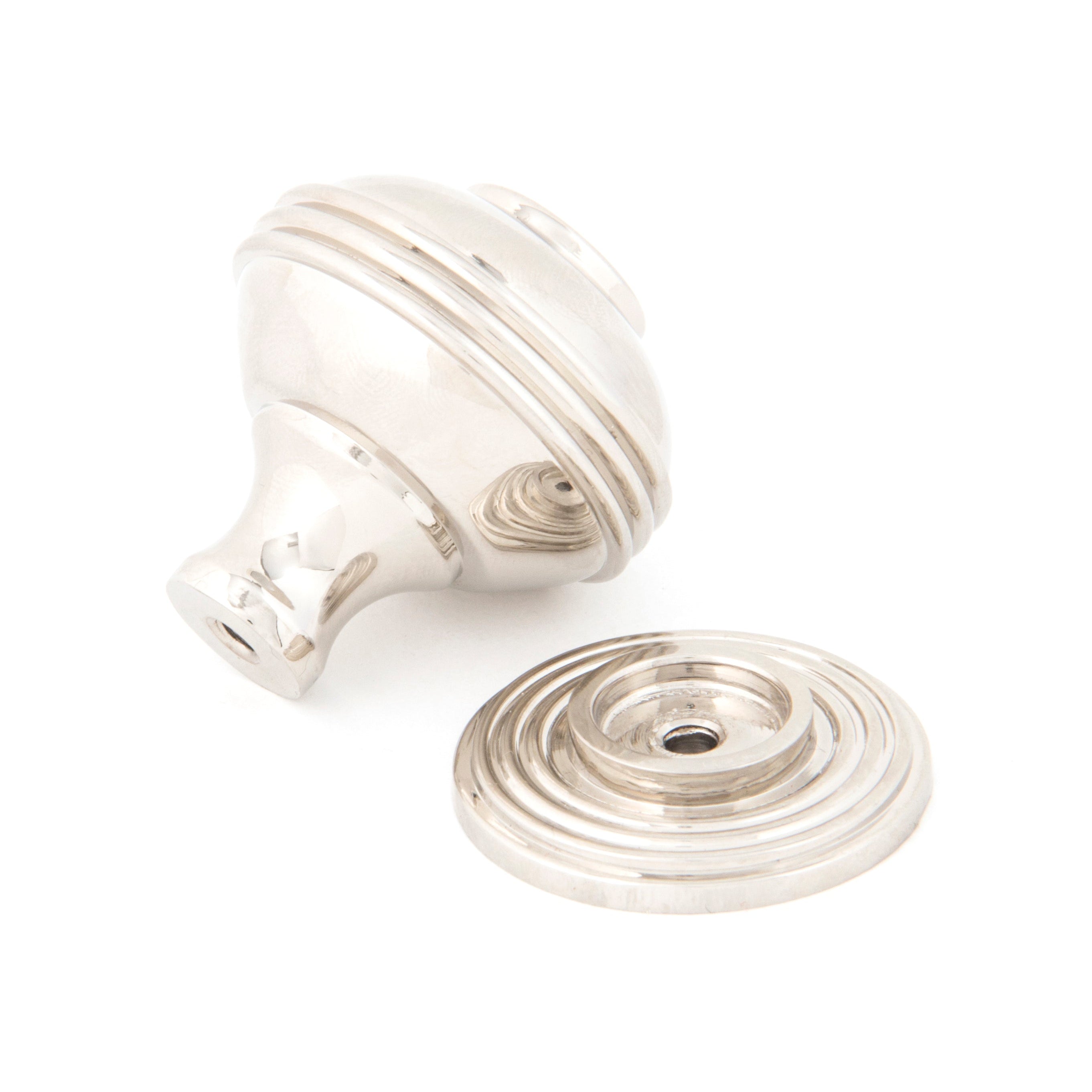 Polished Nickel Prestbury Cabinet Knob 38mm | From The Anvil-Cabinet Knobs-Yester Home
