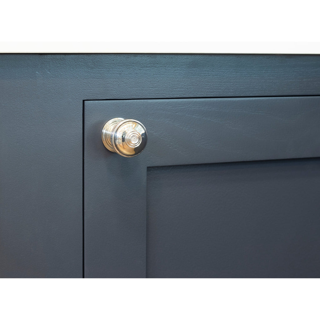 Polished Nickel Prestbury Cabinet Knob 38mm | From The Anvil-Cabinet Knobs-Yester Home