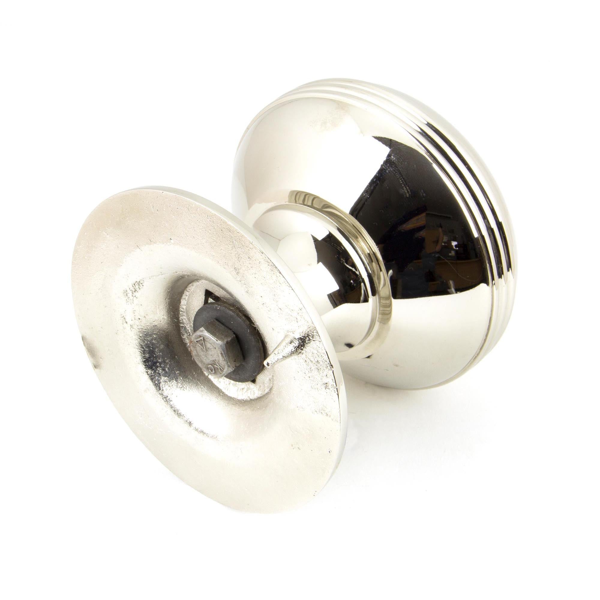 Polished Nickel Prestbury Centre Door Knob | From The Anvil - Centre Door Knobs - From The Anvil - Yester Home