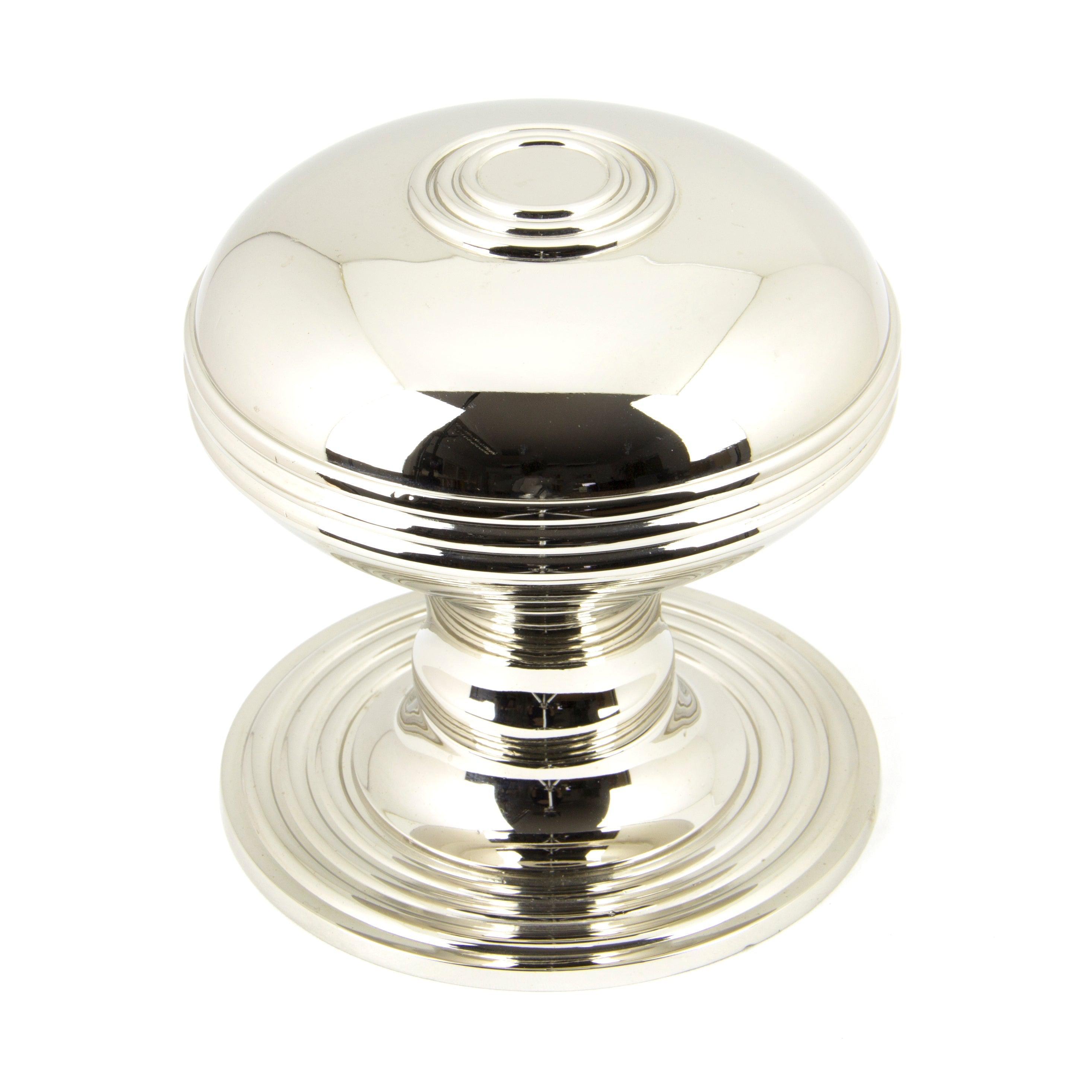 Polished Nickel Prestbury Centre Door Knob | From The Anvil-Centre Door Knobs-Yester Home