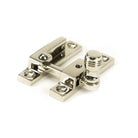 Polished Nickel Prestbury Quadrant Fastener - Narrow | From The Anvil - Quadrant Fasteners - From The Anvil - Yester Home