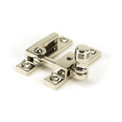 Polished Nickel Prestbury Quadrant Fastener - Narrow | From The Anvil-Quadrant Fasteners-Yester Home