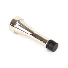 Polished Nickel Projection Door Stop | From The Anvil - Door Stops - From The Anvil - Yester Home