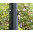 Polished Nickel Reeded Espag - LH | From The Anvil-Espag. Fasteners-Yester Home
