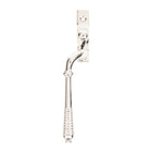 Polished Nickel Reeded Espag - LH | From The Anvil-Espag. Fasteners-Yester Home