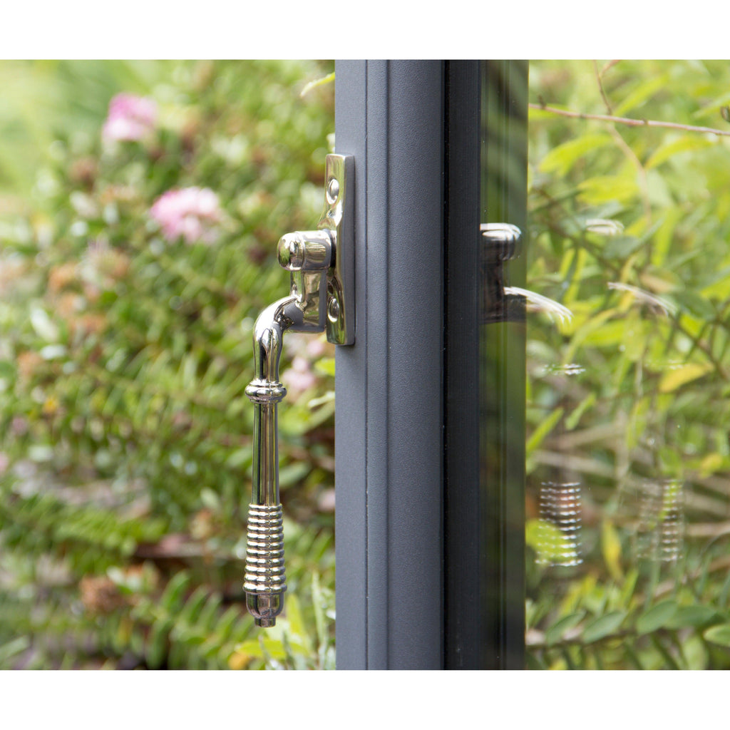 Polished Nickel Reeded Espag - RH | From The Anvil-Espag. Fasteners-Yester Home