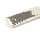 Polished Nickel Reeded Slimline Lever Latch Set | From The Anvil-Espagnolette-Yester Home