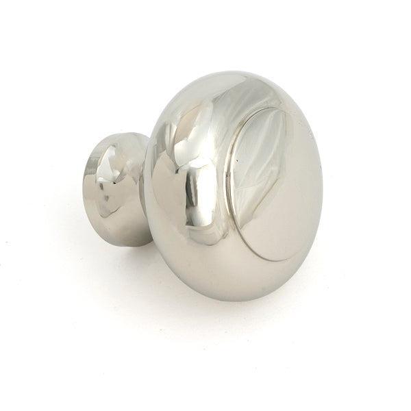 Polished Nickel Regency Cabinet Knob - Large - Cabinet Knobs - From The Anvil - Yester Home