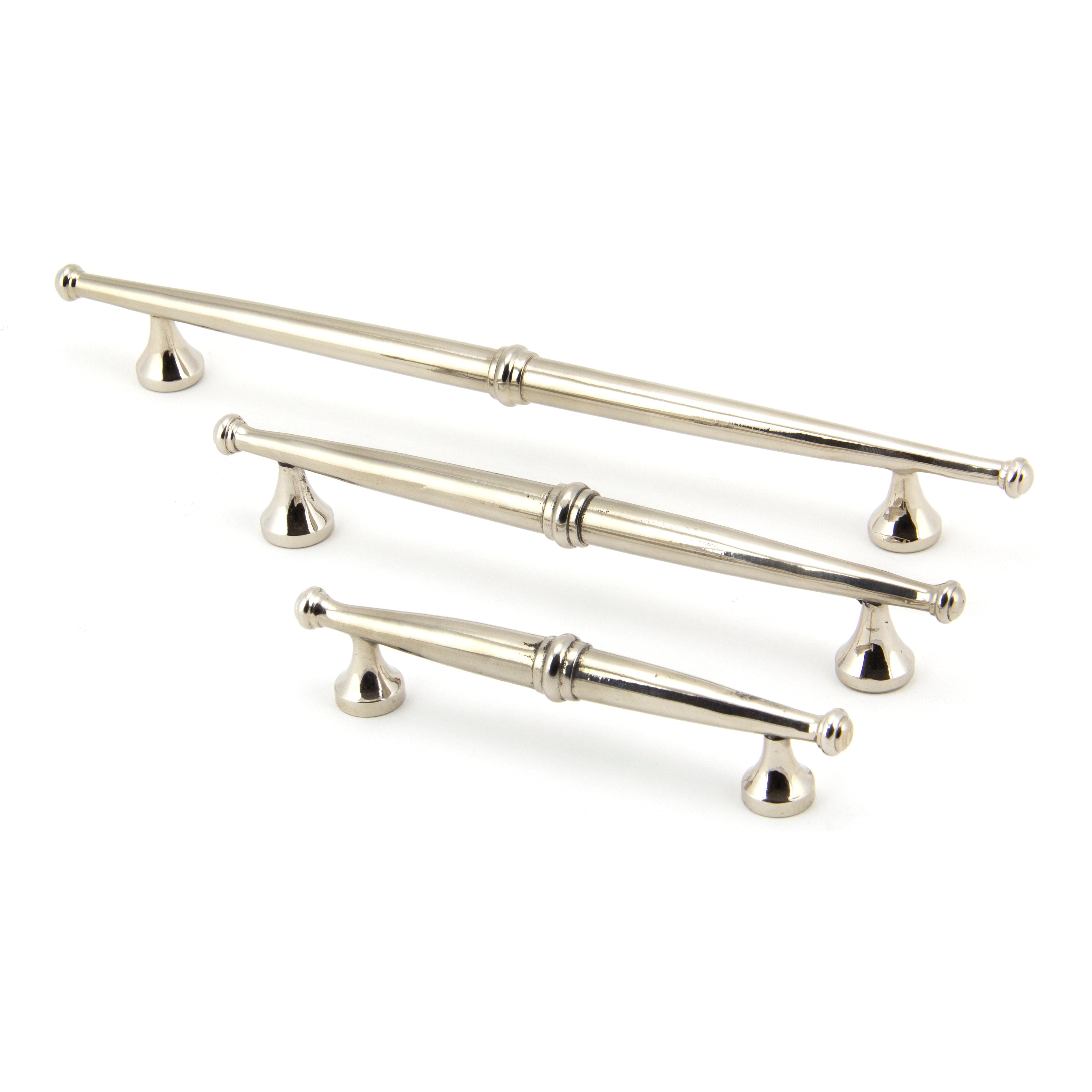 Polished Nickel Regency Pull Handle - Large | From The Anvil-Pull Handles-Yester Home