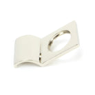 Polished Nickel Rim Cylinder Pull | From The Anvil-Rim Cylinder Pulls-Yester Home