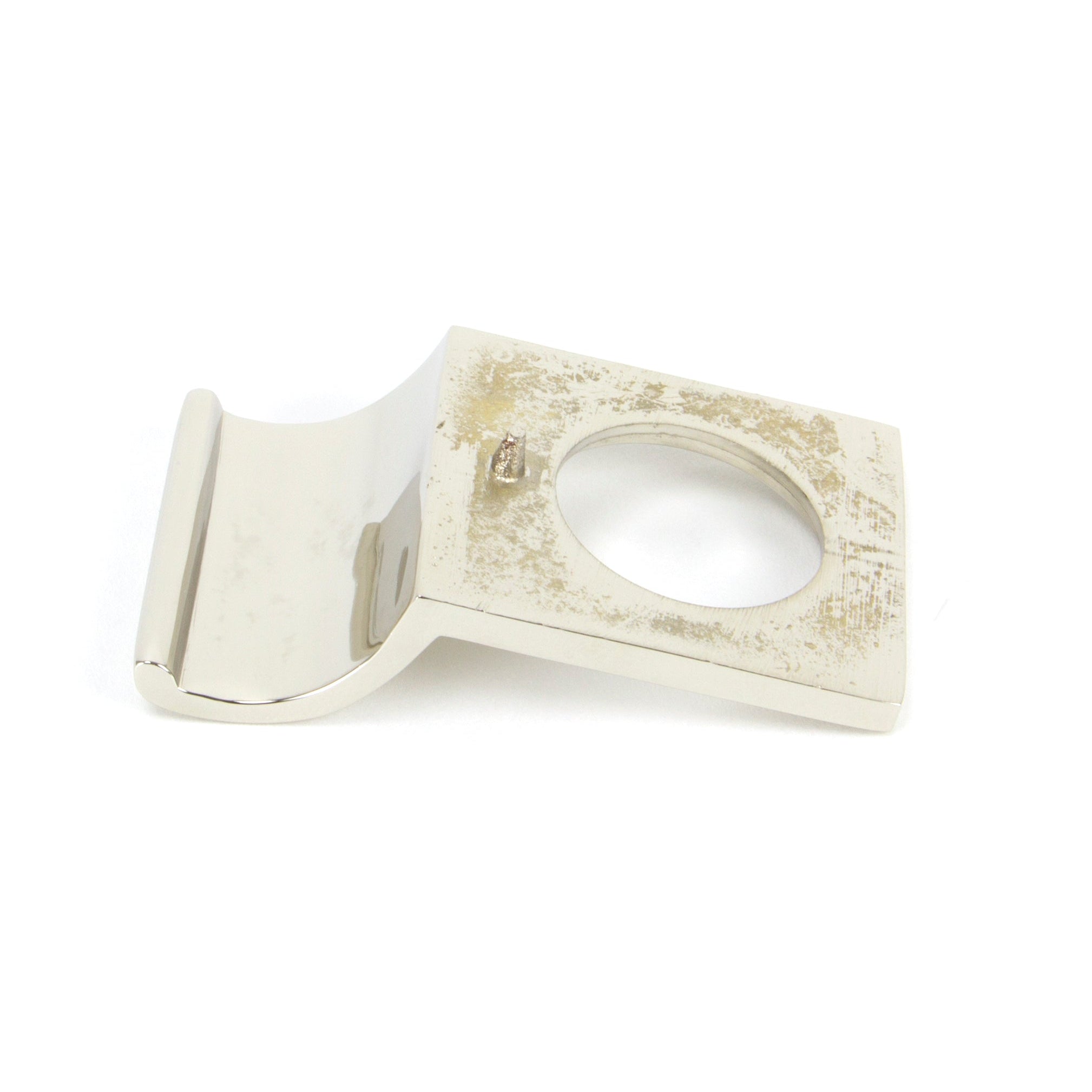 Polished Nickel Rim Cylinder Pull | From The Anvil-Rim Cylinder Pulls-Yester Home