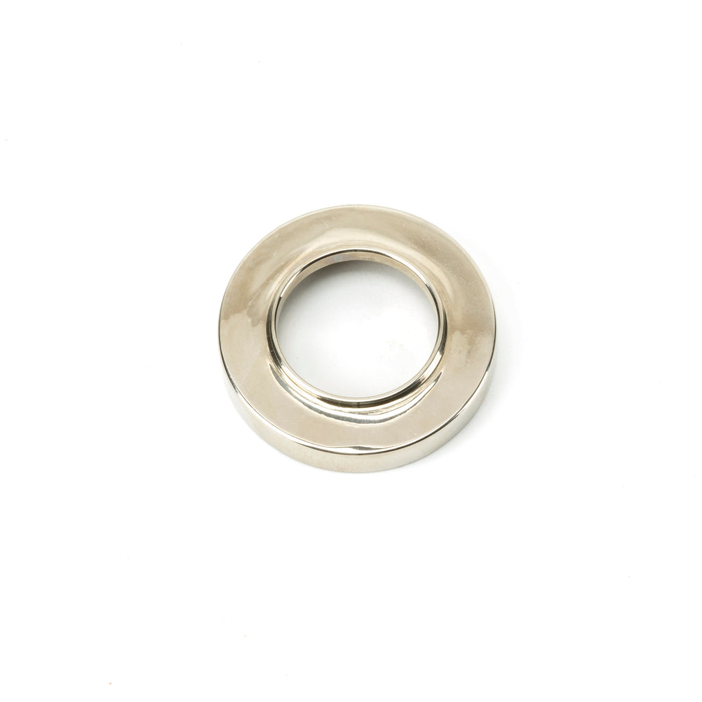Polished Nickel Round Escutcheon (Plain) | From The Anvil-Escutcheons-Yester Home