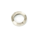 Polished Nickel Round Euro Escutcheon (Beehive) | From The Anvil-Euro Escutcheons-Yester Home