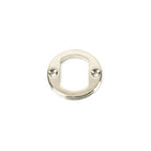 Polished Nickel Round Euro Escutcheon (Beehive) | From The Anvil-Euro Escutcheons-Yester Home