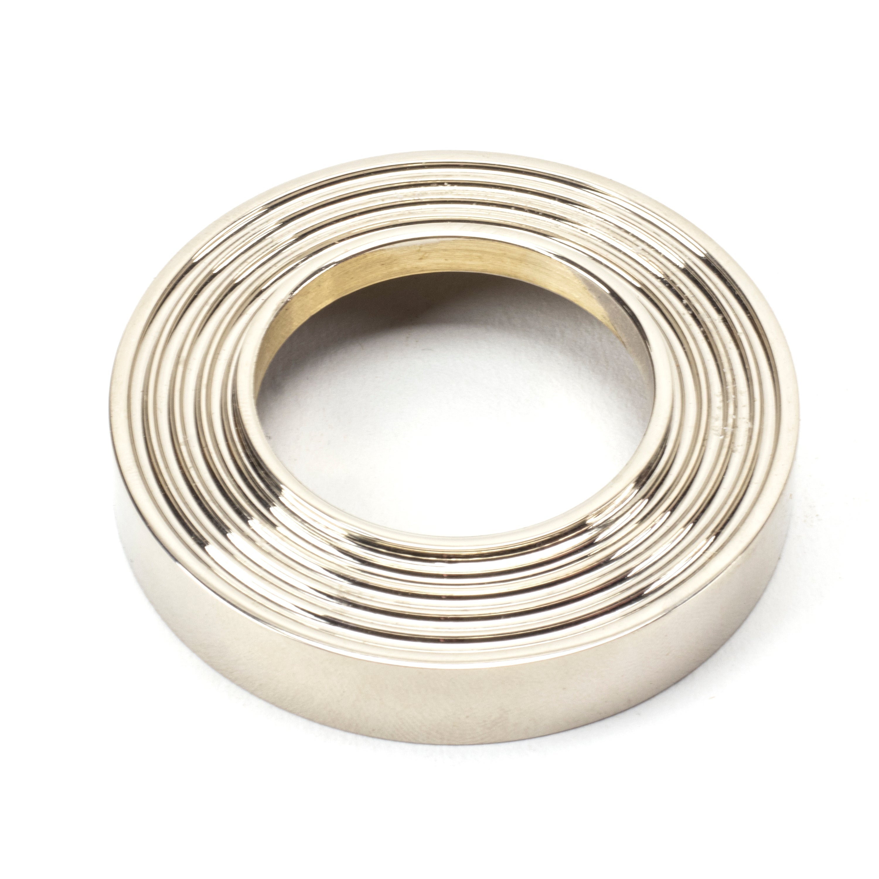 Polished Nickel Round Thumbturn Set (Beehive) | From The Anvil-Thumbturns-Yester Home