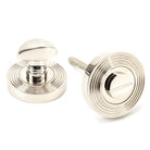 Polished Nickel Round Thumbturn Set (Beehive) | From The Anvil - Thumbturns - From The Anvil - Yester Home