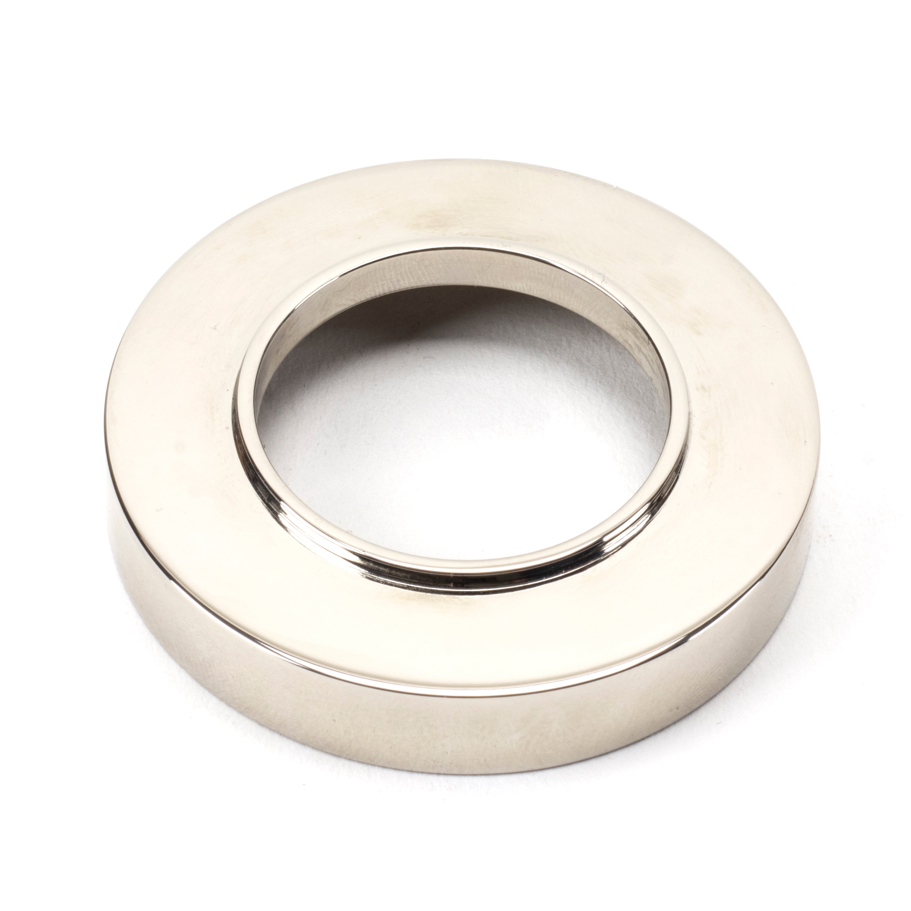 Polished Nickel Round Thumbturn Set (Plain) | From The Anvil-Thumbturns-Yester Home
